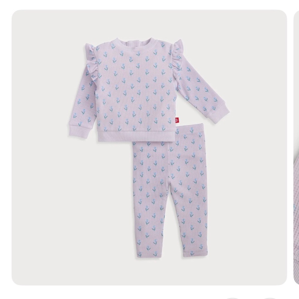 Magnetic Me Lavender and Blue Kids Pajama Set
